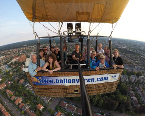 Ballonvaart Nijmegen naar Erlecom